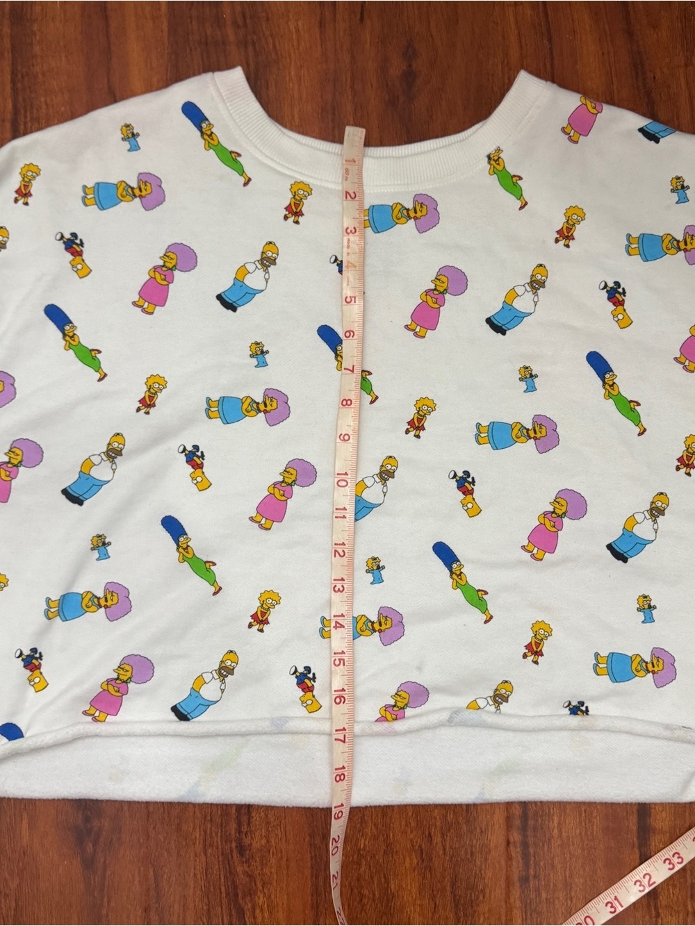 The Simpsons Pullover Sweatshirt Size 3X - Picture 5 of 8